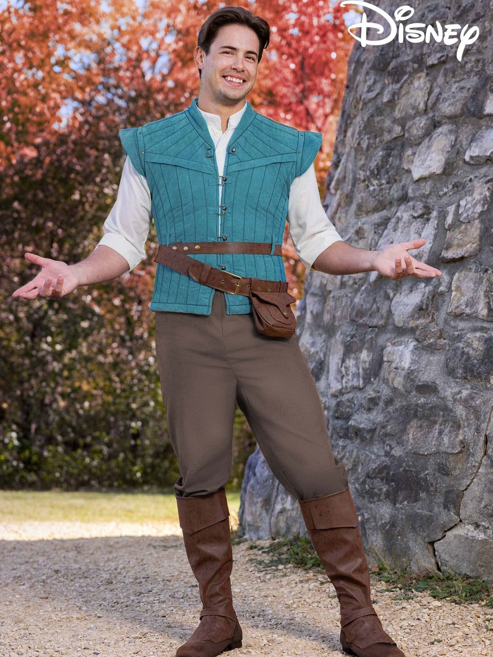 Authentic Disney Tangled Flynn Rider Costume for Men XL - EUC